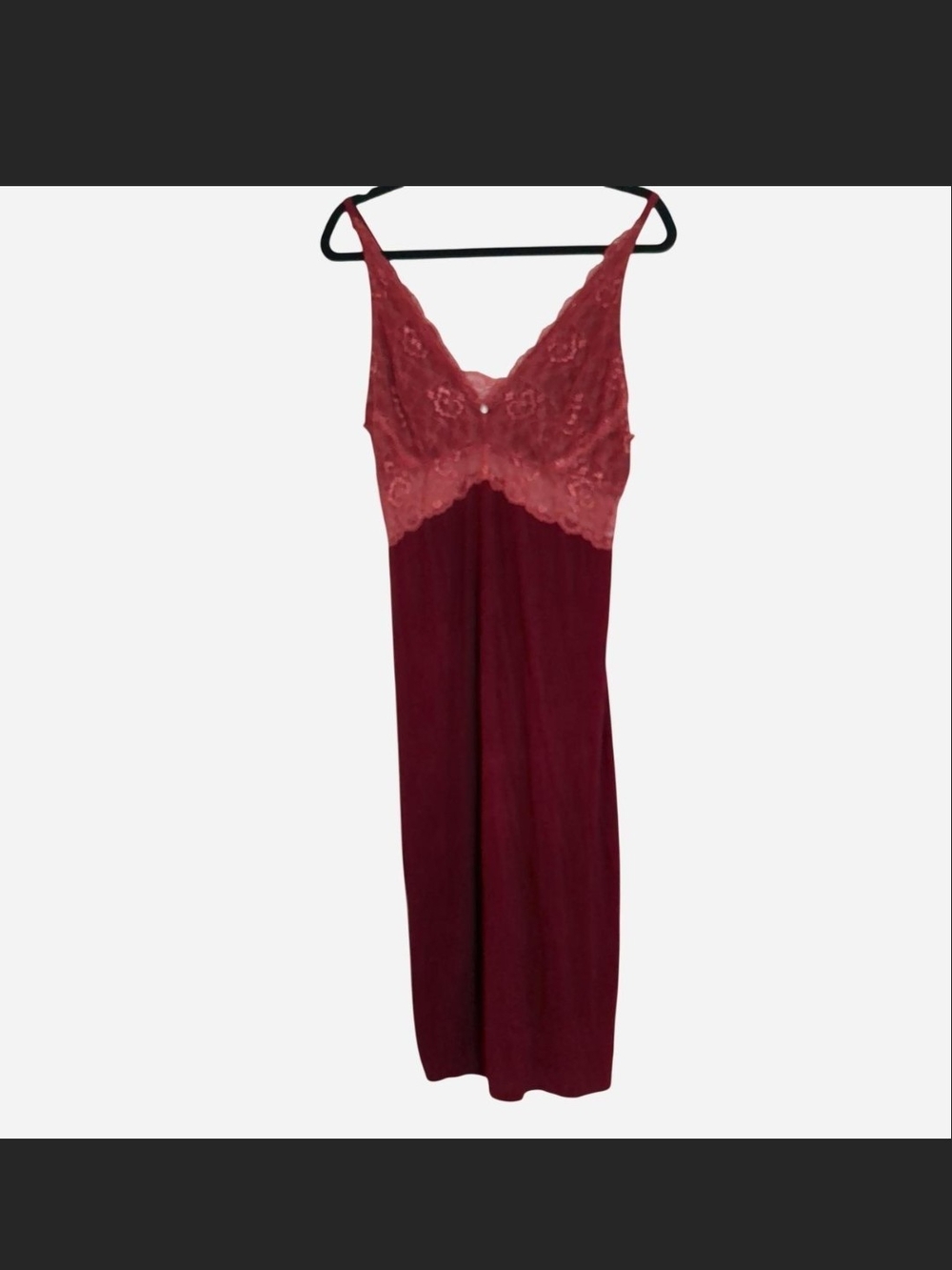 THE MOST STUNNING TWO-TONE ADORE ME SLIP DRESS Size XL